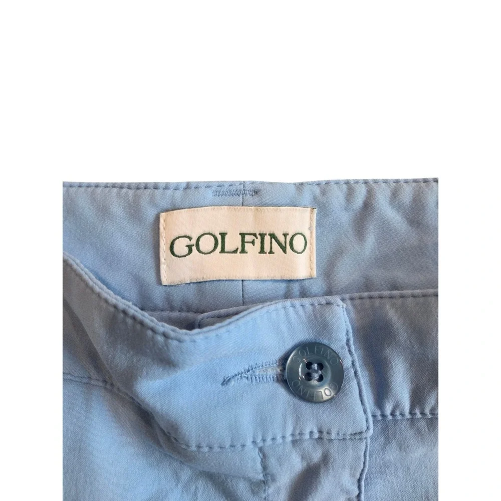 Golfino Light Blue Performance Golf Skort Active Tennis Skirt with Shorts Size 8